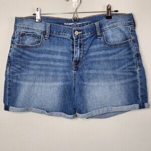 Old Navy Curvy Profile  BlueJean Shorts Size 14 Regular